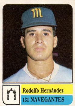 1991-92 Venezuelan Winter League Stickers #131 Rodolfo Hernandez Front