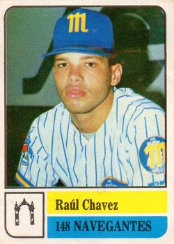1991-92 Venezuelan Winter League Stickers #148 Raul Chavez Front