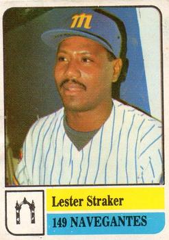 1991-92 Venezuelan Winter League Stickers #149 Lester Straker Front