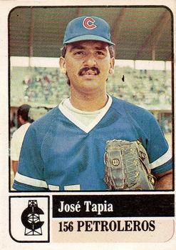 1991-92 Venezuelan Winter League Stickers #156 Jose Tapia Front