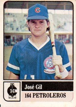 1991-92 Venezuelan Winter League Stickers #164 Jose Gil Front