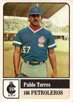 1991-92 Venezuelan Winter League Stickers #166 Pablo Torres Front