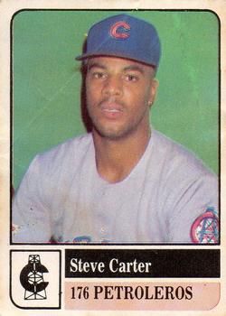 1991-92 Venezuelan Winter League Stickers #176 Steve Carter Front