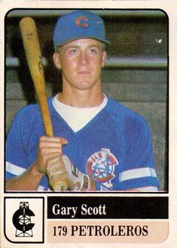 1991-92 Venezuelan Winter League Stickers #179 Gary Scott Front