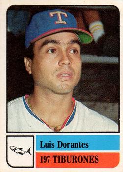 1991-92 Venezuelan Winter League Stickers #197 Luis Dorante Front