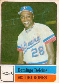 1991-92 Venezuelan Winter League Stickers #203 Domingo Delcine Front