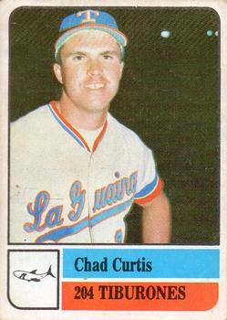 1991-92 Venezuelan Winter League Stickers #204 Chad Curtis Front