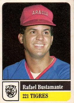 1991-92 Venezuelan Winter League Stickers #221 Rafael Bustamante Front