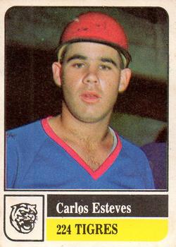 1991-92 Venezuelan Winter League Stickers #224 Carlos Esteves Front