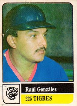 1991-92 Venezuelan Winter League Stickers #225 Raul Gonzalez Front