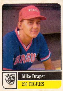 1991-92 Venezuelan Winter League Stickers #230 Mike Draper Front
