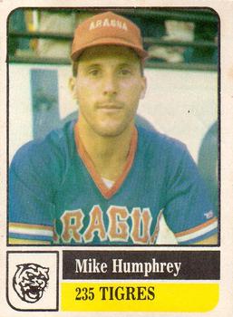1991-92 Venezuelan Winter League Stickers #235 Mike Humphrey Front