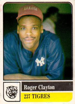 1991-92 Venezuelan Winter League Stickers #237 Royal Clayton Front