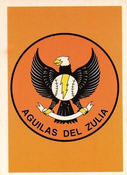 1993-94 Line Up Venezuelan Winter League #325 Aguilas del Zulia Logo Front