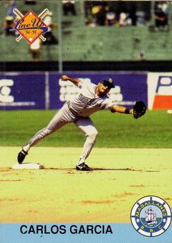 1994-95 Line Up Venezuelan Winter League #1 Carlos Garcia Front