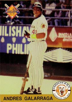 1994-95 Line Up Venezuelan Winter League #41 Andres Galarraga Front