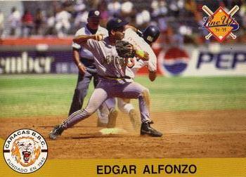 1994-95 Line Up Venezuelan Winter League #52 Edgar Alfonzo Front