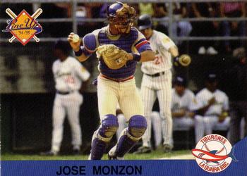 1994-95 Line Up Venezuelan Winter League #62 Jose Monzon Front