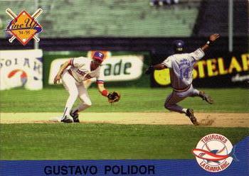 1994-95 Line Up Venezuelan Winter League #64 Gustavo Polidor Front