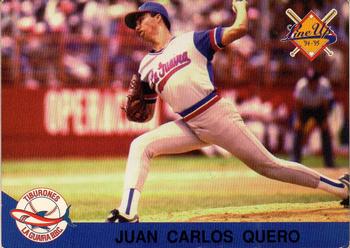 1994-95 Line Up Venezuelan Winter League #66 Juan Carlos Quero Front