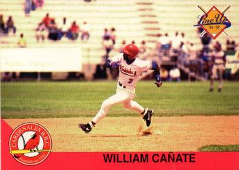 1994-95 Line Up Venezuelan Winter League #102 William Canate Front