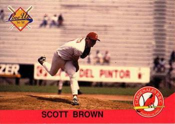 1994-95 Line Up Venezuelan Winter League #115 Scott Brown Front