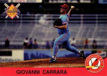 1994-95 Line Up Venezuelan Winter League #124 Giovanni Carrara Front