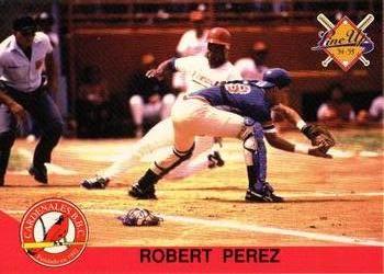 1994-95 Line Up Venezuelan Winter League #125 Robert Perez Front
