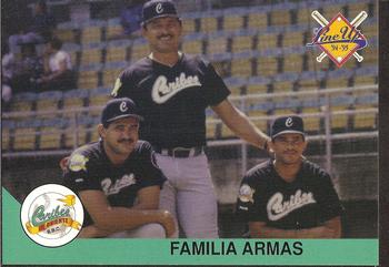 1994-95 Line Up Venezuelan Winter League #141 Familia Armas Front