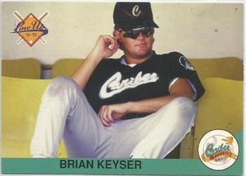 1994-95 Line Up Venezuelan Winter League #152 Brian Keyser Front