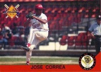 1994-95 Line Up Venezuelan Winter League #177 Jose Correa Front