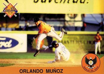 1994-95 Line Up Venezuelan Winter League #231 Orlando Munoz Front