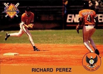 1994-95 Line Up Venezuelan Winter League #235 Richard Perez Front