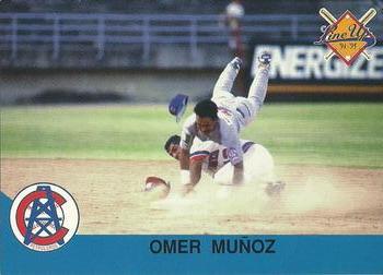 1994-95 Line Up Venezuelan Winter League #245 Omer Munoz Front