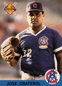 1994-95 Line Up Venezuelan Winter League #256 Jose Graterol Front