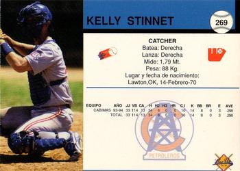 1994-95 Line Up Venezuelan Winter League #269 Kelly Stinnet Back