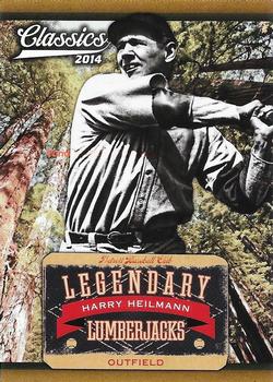 2014 Panini Classics - Legendary Lumberjacks #14 Harry Heilmann Front