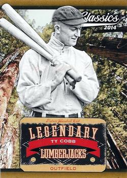 2014 Panini Classics - Legendary Lumberjacks #24 Ty Cobb Front