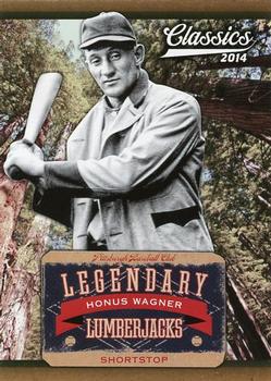 2014 Panini Classics - Legendary Lumberjacks #15 Honus Wagner Front