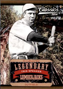2014 Panini Classics - Legendary Lumberjacks #23 Tris Speaker Front