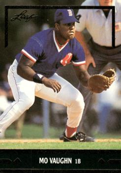 1991 Leaf - Gold Rookies Numbered Variations #271 Mo Vaughn Front