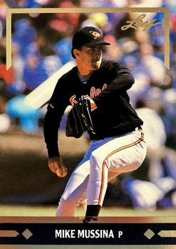 1991 Leaf - Gold Rookies Numbered Variations #276 Mike Mussina Front