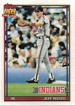 1991 Topps - Collector's Edition (Tiffany) #488 Jeff Manto Front