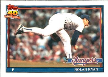 1991 Topps - Collector's Edition (Tiffany) #1 Nolan Ryan Front