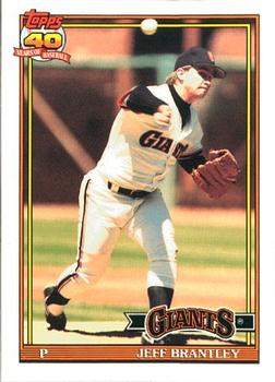 1991 Topps - Collector's Edition (Tiffany) #17 Jeff Brantley Front