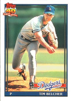 1991 Topps - Collector's Edition (Tiffany) #25 Tim Belcher Front