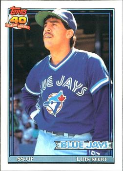 1991 Topps - Collector's Edition (Tiffany) #26 Luis Sojo Front