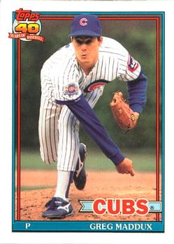 1991 Topps - Collector's Edition (Tiffany) #35 Greg Maddux Front