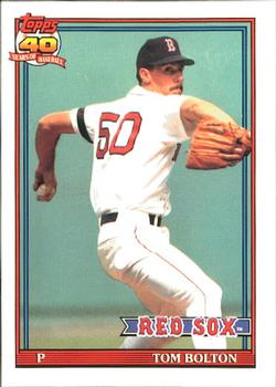 1991 Topps - Collector's Edition (Tiffany) #37 Tom Bolton Front