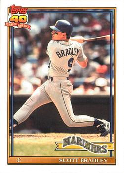 1991 Topps - Collector's Edition (Tiffany) #38 Scott Bradley Front